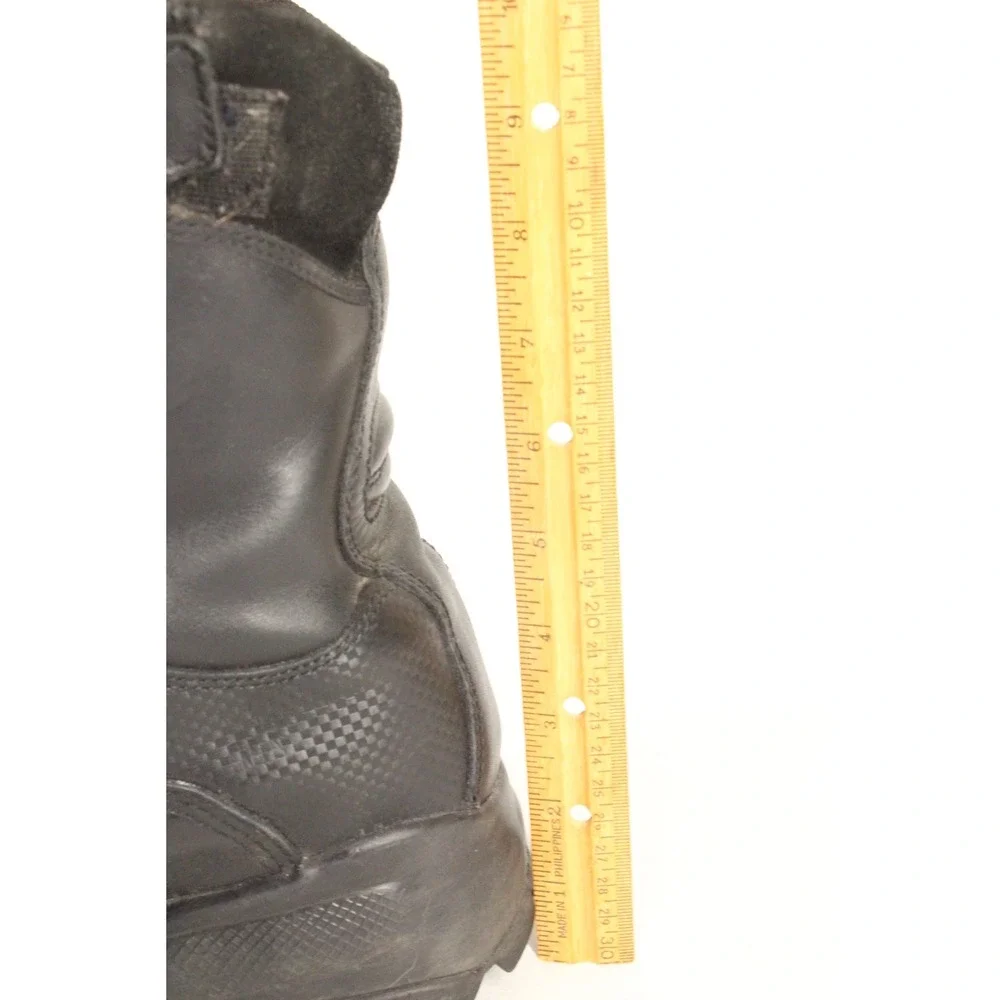 5.11 Tactical ATAC 8 Shield CSA ASTM Mens Black Leather Side Zip Safety Toe Boot